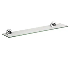 Croydex Worcester Flexi-Fix Glass Shelf 590mm -Duravit Store QS V28137 1 mn