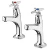 Armitage Shanks Sandringham 21 Elegant Sink Pillar Taps With Crosshead Handles -Duravit Store QS V28868 1 mn