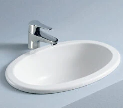 RAK Lily Over Counter White Vanity Bowl 460mm - LILYOCVB