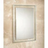 HIB Georgia Bevelled Edge Mirror On Clear Glass Frame 500 X 700mm -Duravit Store QS V30924 1 mn