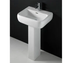 RAK Metropolitan White Cloakroom Suite With 1 TH Basin -Duravit Store QS V36240 3 mn