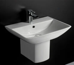 RAK Summit 1 Tap Hole White Basin 500 X 400mm -Duravit Store QS V36307 3 mn