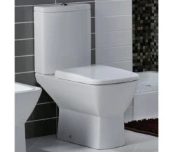 RAK Summit Close Coupled White WC With Soft-Close Seat - 650mm Projection 8 RAK Summit Close Coupled White WC With Soft-Close Seat - 650mm Projection -Duravit Store QS V36308 1 mn