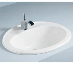 RAK Mira Over Counter 560mm White Vanity Bowl
