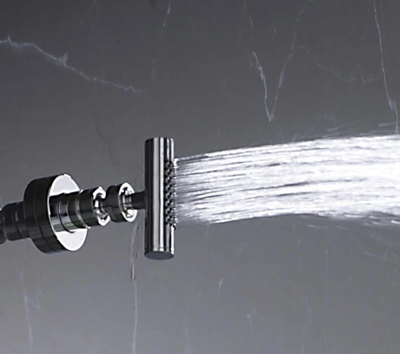 Hudson Reed Minimalist Swivel Body Jet Chrome 3 Hudson Reed Minimalist Swivel Body Jet Chrome