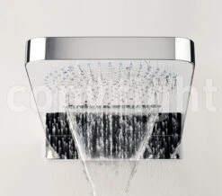 Crosswater Revive Waterfall Fixed Shower Chrome Head - FH2000C -Duravit Store QS V41366 3 mn