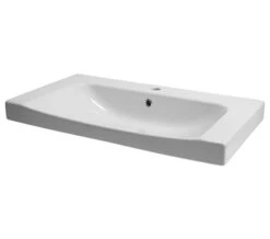 Roper Rhodes Breathe Single Tap Hole Countertop Basin White 12 Roper Rhodes Breathe Single Tap Hole Countertop Basin White -Duravit Store QS V41708 1 mn
