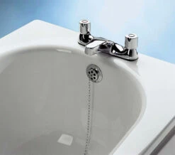 Twyford Celtic White Slip Resistant Steel Bath With Grips And Legs 1600 X 700mm -Duravit Store QS V43295 3 mn