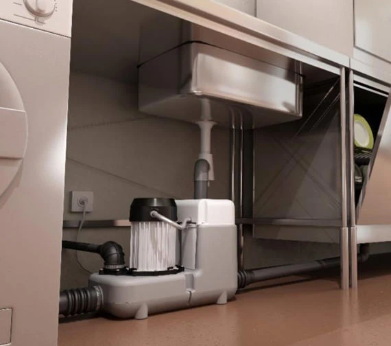 Saniflo Sanicom 1 Heavy Duty Commercial Pump - 1046 3 Saniflo Sanicom 1 Heavy Duty Commercial Pump - 1046