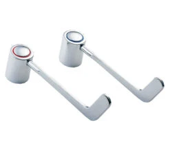 Deva Lever Action 6 Inch Chrome Lever Handles - Dlv002