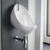 Twyford Clifton Easy To Clean Single White Urinal Bowl 445 X 300 X 375mm - VC7002WH -Duravit Store QS V45443 8 mn 2