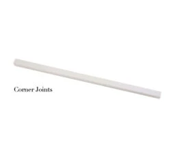 Croydex Unfold N Fit Bath End Panel Gloss White -Duravit Store QS V45966 3 mn