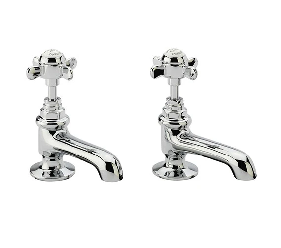 Tavistock Varsity Pair Of Chrome Basin Taps 4 Tavistock Varsity Pair Of Chrome Basin Taps - Image 2