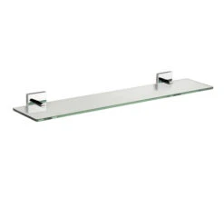Croydex Chester Flexi-Fix Glass Shelf 590mm -Duravit Store QS V51693 1 mn