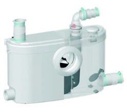 Saniflo Sanislim Small Bore Macerator Pump - 1054 -Duravit Store QS V54382 4 mn