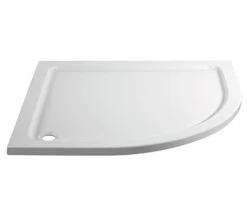 April Offset 1000 X 800mm Left Hand Quadrant Shower Tray