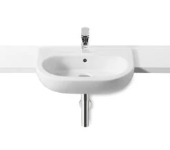Roca Meridian-N Semi-recessed White Basin 550 X 420mm