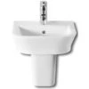 Roca The Gap Wall-Hung Cloakroom Basin White 1 Roca The Gap Wall-Hung Cloakroom Basin White -Duravit Store QS V55554 1 mn