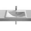 Roca Diverta White In Countertop Basin 550mm Wide - 327116000 -Duravit Store QS V55668 1 mn
