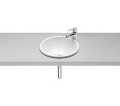 Roca Foro White In-Countertop Round Basin -Duravit Store QS V55718 1 mn 1