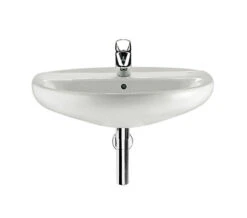 Roca Laura 1 Tap Hole Wall Hung Basin White -Duravit Store QS V56767 1 mn