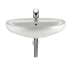 Roca Laura 1 Tap Hole Wall Hung Basin White -Duravit Store QS V56768 1 mn
