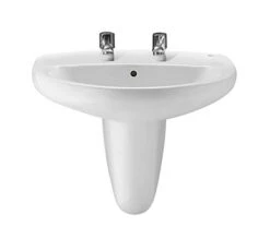 Roca Laura 1 Tap Hole Wall Hung Basin White -Duravit Store QS V56771 1 mn