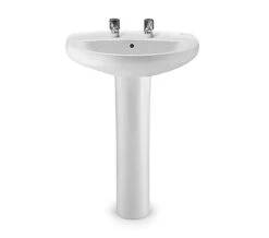Roca Laura 1 Tap Hole Wall Hung Basin White -Duravit Store QS V56771 3 mn