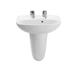 Roca Laura Designer White Cloakroom Basin 450mm Wide - 325314005 -Duravit Store QS V56773 1 mn