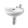Roca Laura White Cloakroom Basin 350mm Wide With 1 Tap Hole - 325316005 -Duravit Store QS V56783 1 mn