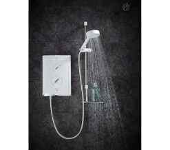 Mira Sport Multi-Fit Electric Shower 9.8kW White And Chrome - 1.1746.010