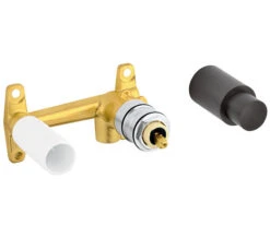 Grohe Eurosmart Cosmopolitan Wall Mounted Chrome Basin Mixer Tap - 19381000 -Duravit Store QS V58256 3 mn