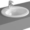 VitrA S20 Oval 430mm 1 Tap Hole Countertop Basin -Duravit Store QS V59815 1 mn