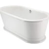 Burlington London White Round Soaking Bathtub 1800 X 850mm - E18 -Duravit Store QS V61954 1 mn