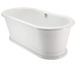 Burlington London White Round Soaking Bathtub 1800 X 850mm - E18