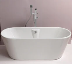 Imex Essence 1500 X 640mm White Freestanding Bath -Duravit Store QS V72277 4 mn