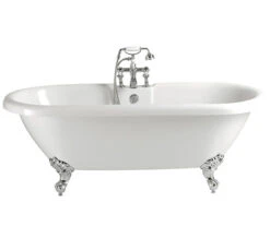 Heritage Baby Oban 1495 X 795mm Freestanding Double Ended Bath With Feet