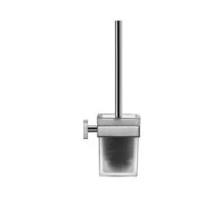 Duravit Karree Wall Mounted Chrome Brush Set - 0099571000 -Duravit Store QS V72873 1 mn
