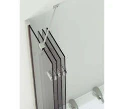 Kudos Inspire 950 X 1500mm Compact 4 Panel In-Fold Bath Screen -Duravit Store QS V73758 4 mn