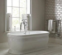 Heritage Derrymore 1745 X 790mm Double Ended Roll Top Bath