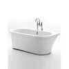 Royce Morgan Kirkstall Back To Wall Freestanding White Bath 1680 X 780mm -Duravit Store QS V77534 1 mn
