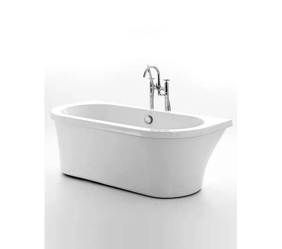 Royce Morgan Kirkstall Back To Wall Freestanding White Bath 1680 X 780mm 3 Royce Morgan Kirkstall Back To Wall Freestanding White Bath 1680 X 780mm