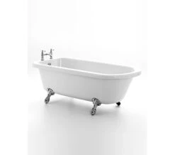 Royce Morgan Lambeth Single Ended White Bath 1665 X 715mm With Feet
