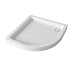 Mira Flight 900mm Quadrant Shower Tray White With Waste