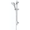 Bristan Evo Chrome Finish Adjustable Shower Kit With Multi Function Rub Clean Handset -Duravit Store QS V79166 1 mn