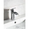 Roper Rhodes Sign Open Spout Basin Mixer Tap Chrome With Click Waste -Duravit Store QS V79347 3 mn