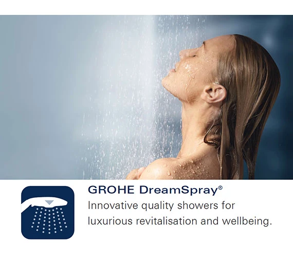 Grohe Retrofit 210 Chrome Shower System With Diverter 8 Grohe Retrofit 210 Chrome Shower System With Diverter - Image 6