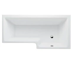 Britton Cleargreen Ecosquare 1700mm X 850mm Right Hand White Shower Bath 7 Britton Cleargreen Ecosquare 1700mm X 850mm Right Hand White Shower Bath -Duravit Store QS V8124 3 mn