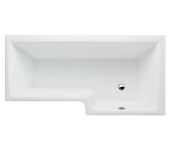 Britton Cleargreen Ecosquare 1700mm X 850mm Right Hand White Shower Bath 5 Britton Cleargreen Ecosquare 1700mm X 850mm Right Hand White Shower Bath - Image 3